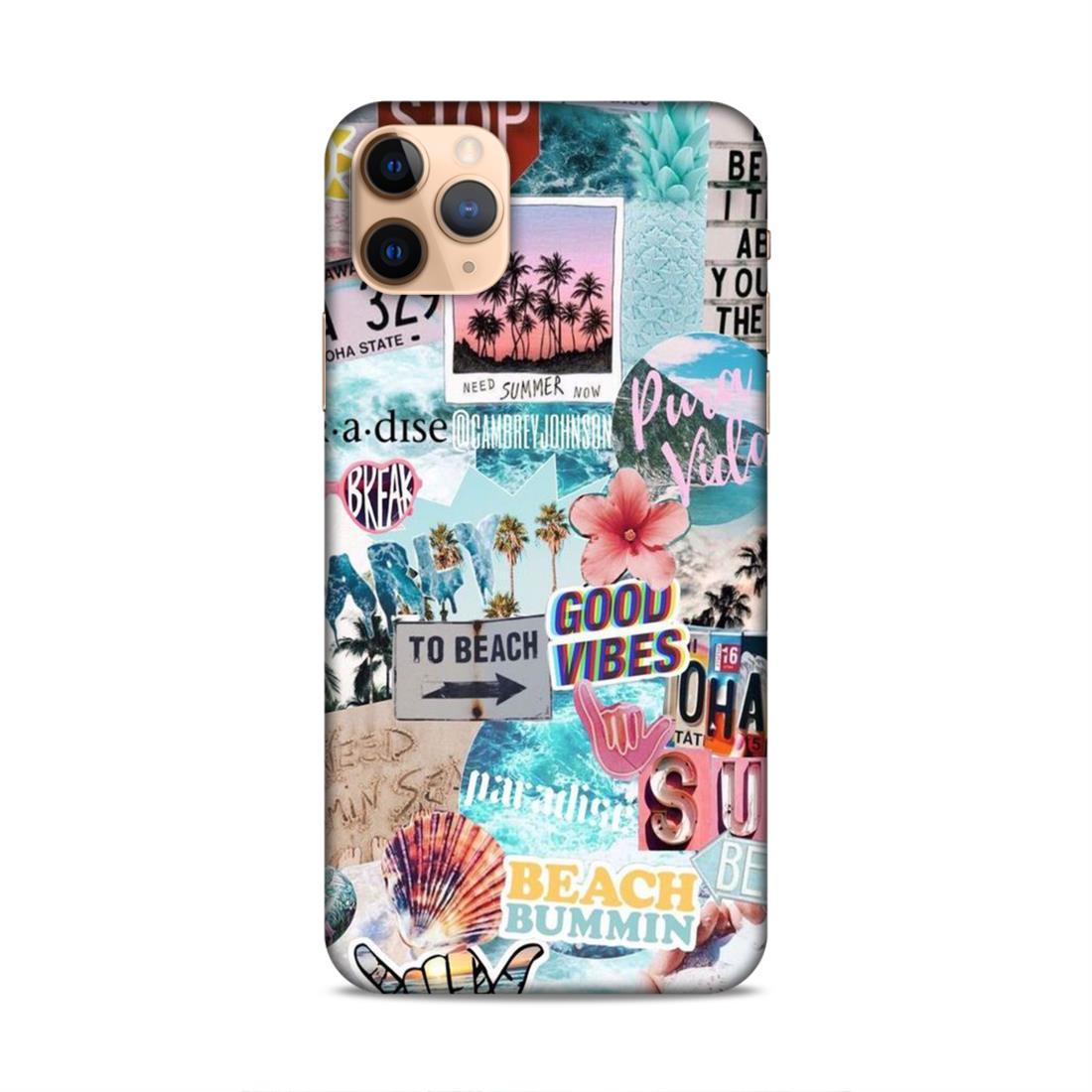 Good Vibes Multipattern iPhone 11 Pro Mobile Back Case