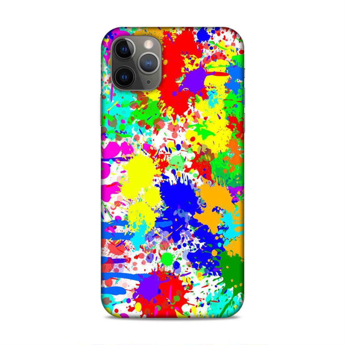 MultColour Canvas iPhone 11 Pro Max Mobile Back Case