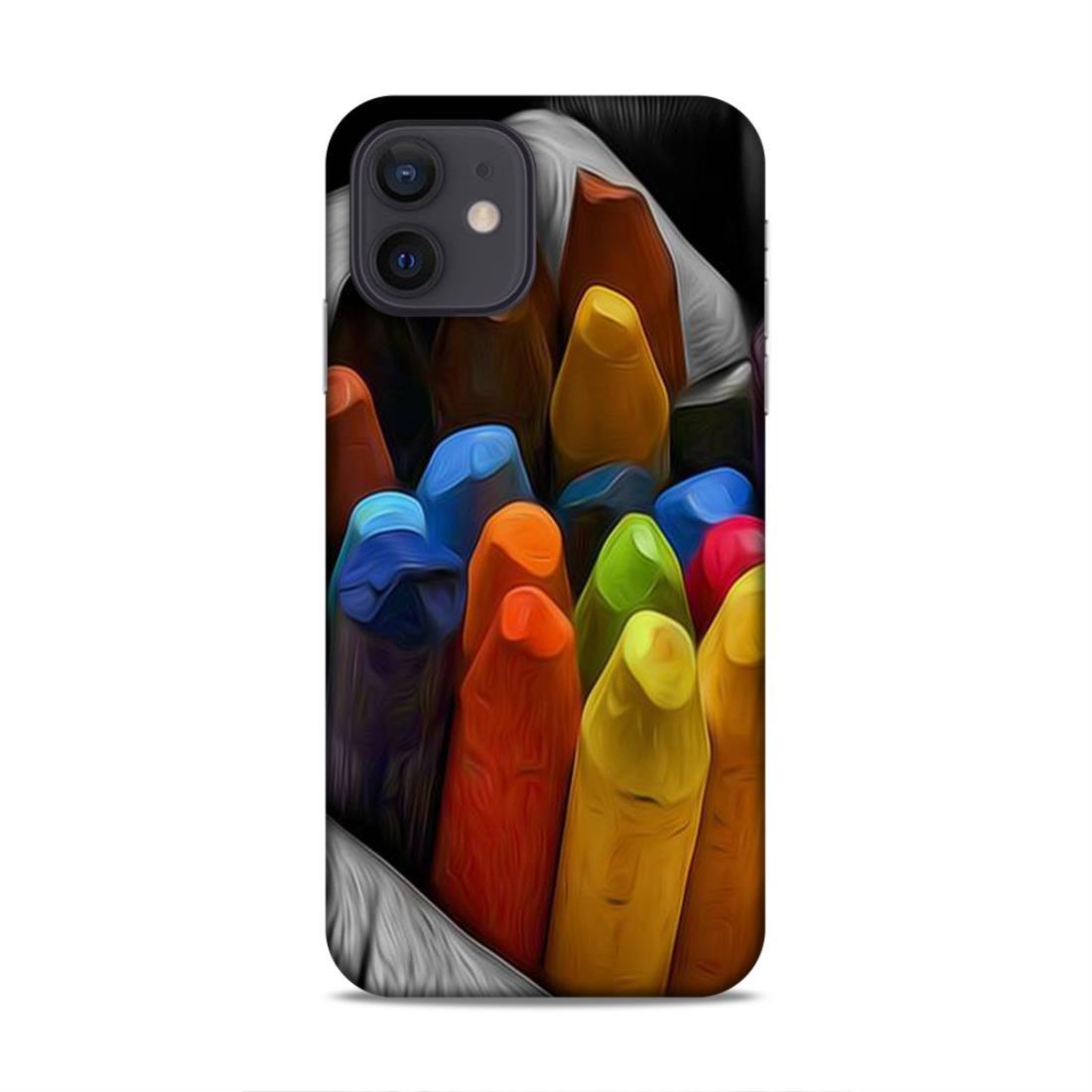 MultiColoured Box iPhone 12 Mobile Back Cover