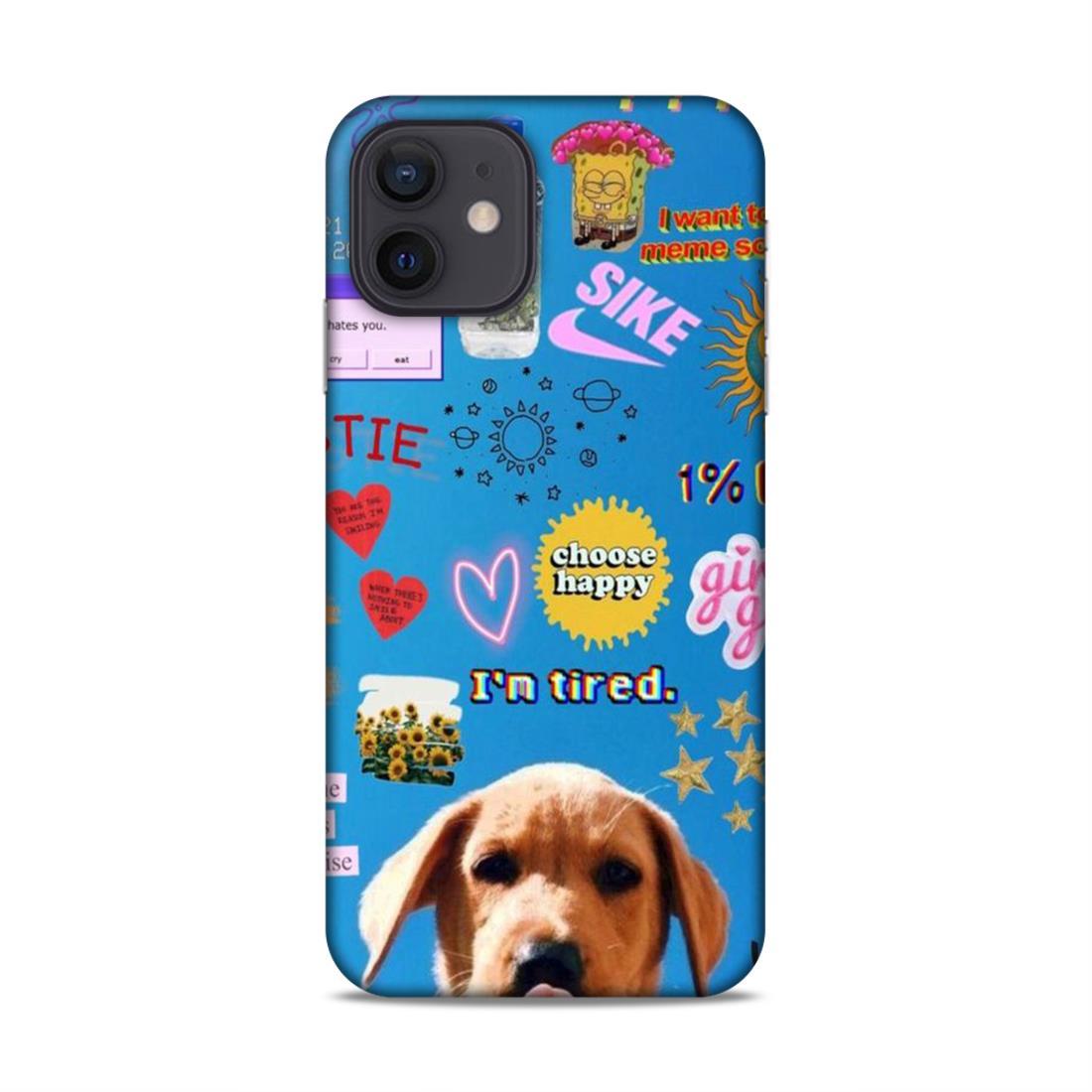 I am Tired iPhone 12 Phone Cover Case