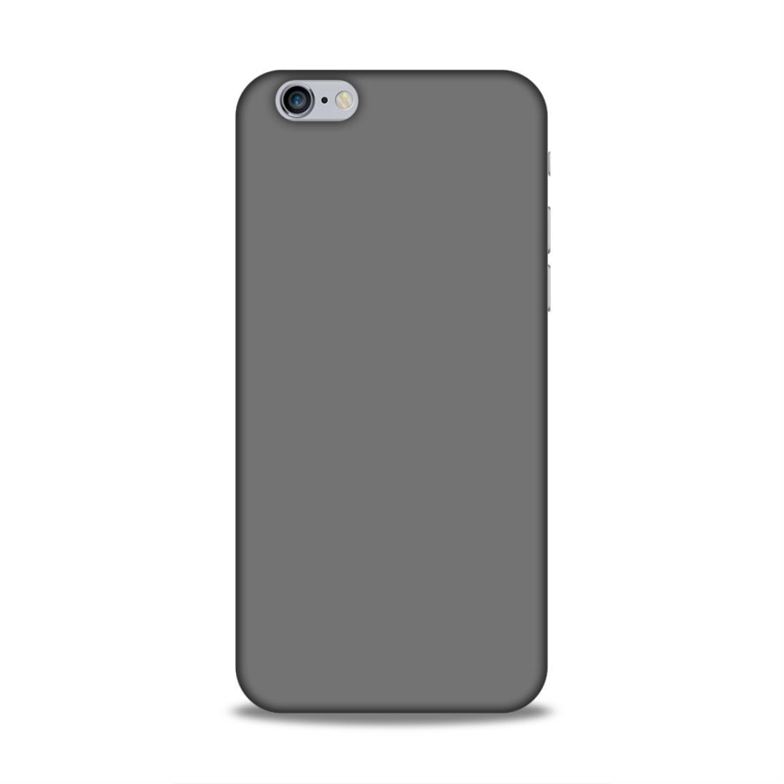 Grey Classic Plain iPhone 6 Phone Back Case