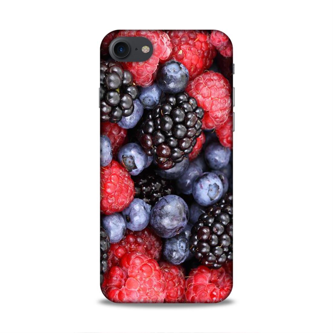 MultiFruits Love iPhone 8 Mobile Back Case