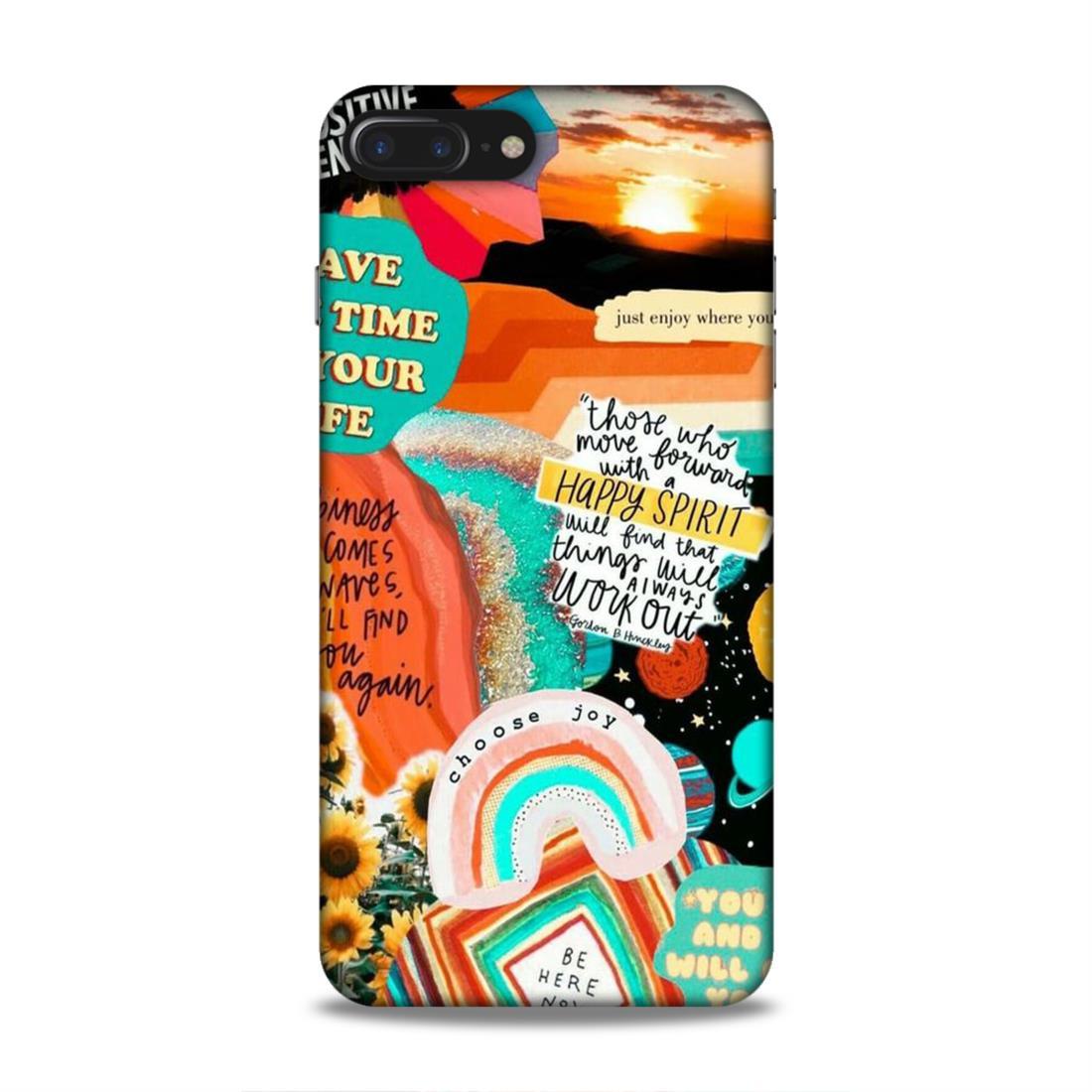 Happy Joy Spirit iPhone 8 Plus Mobile Back Case