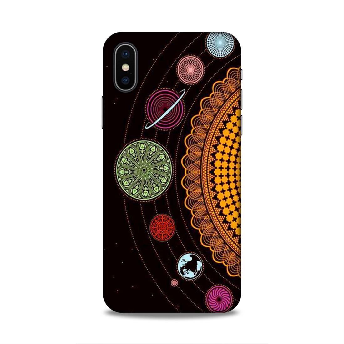 Solar System iPhone X Phone Back Cover