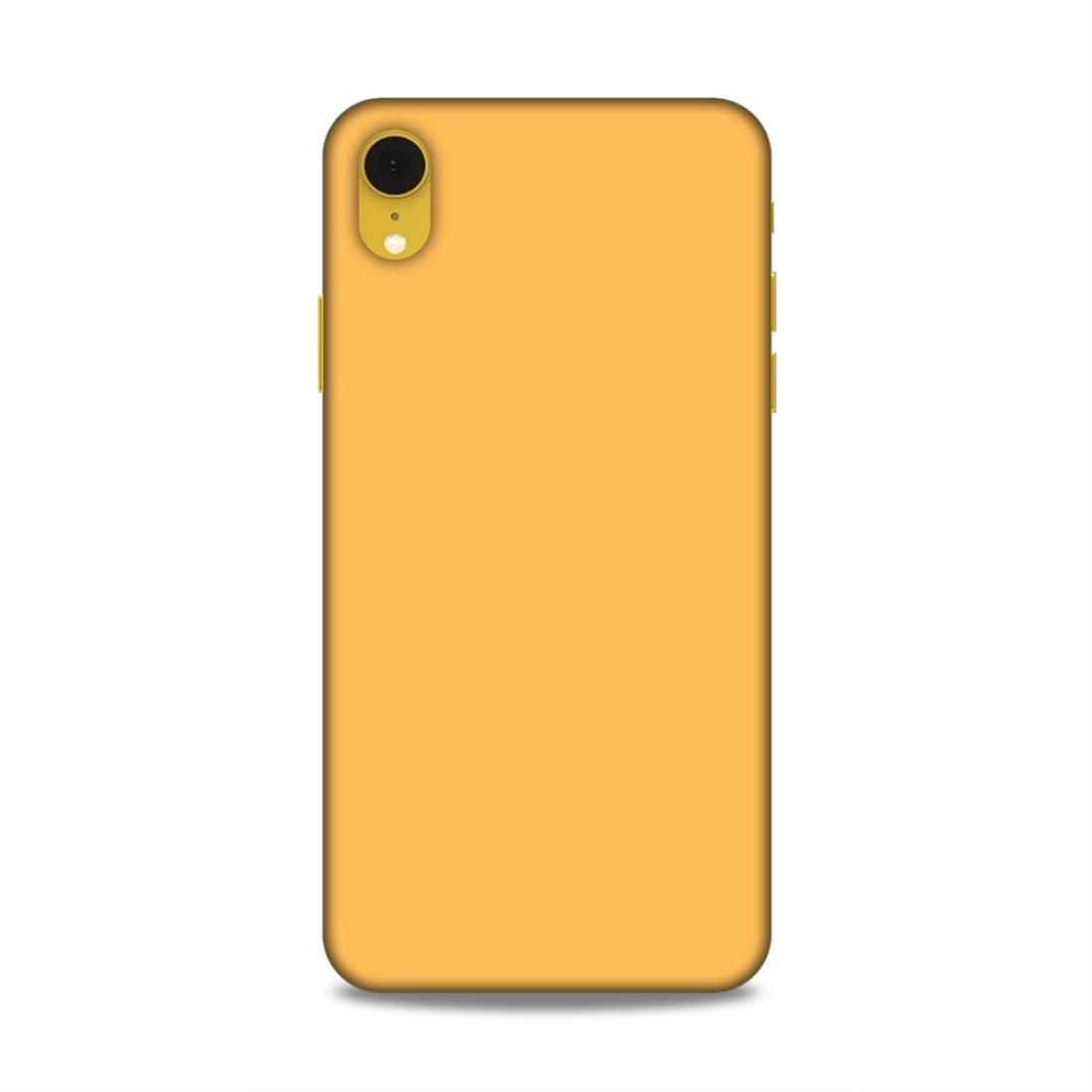 Peach Classic Plain iPhone XR Phone Cover Case