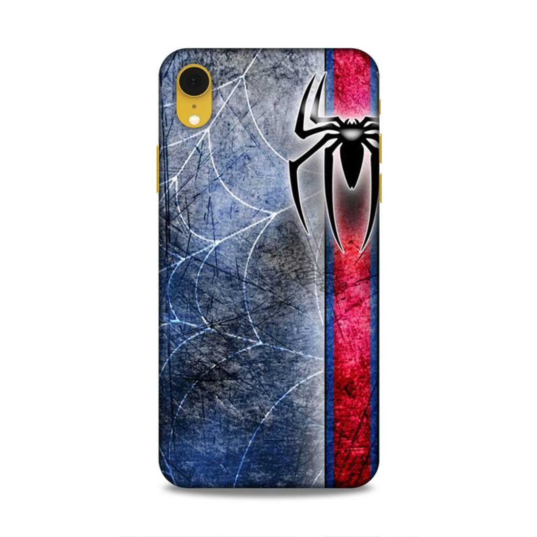 Spider Pattern iPhone XR Phone Back Cover