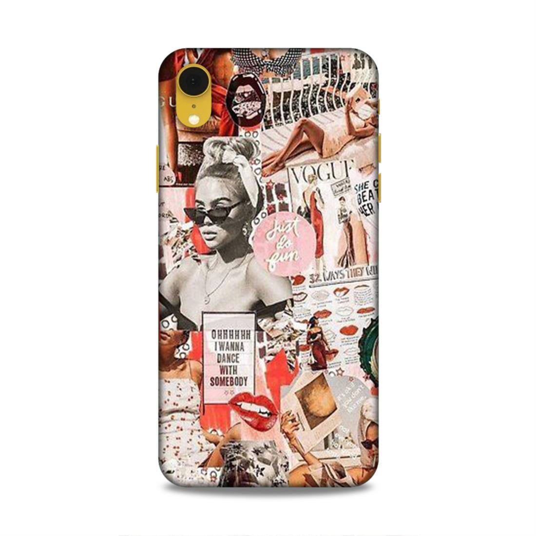 Fashion Magazine iPhone XR Phone Cover