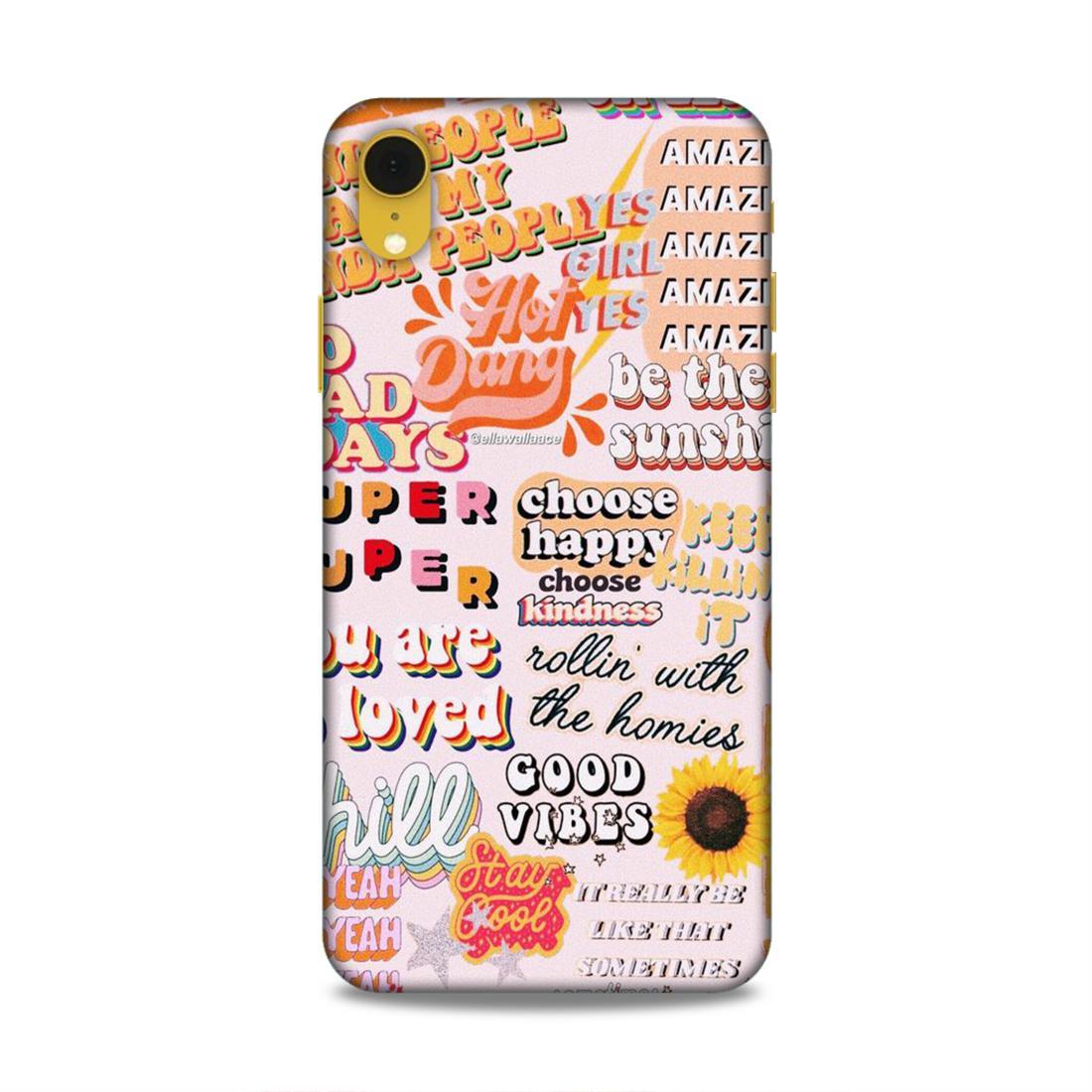 Choose Kindness iPhone XR Phone Back Case