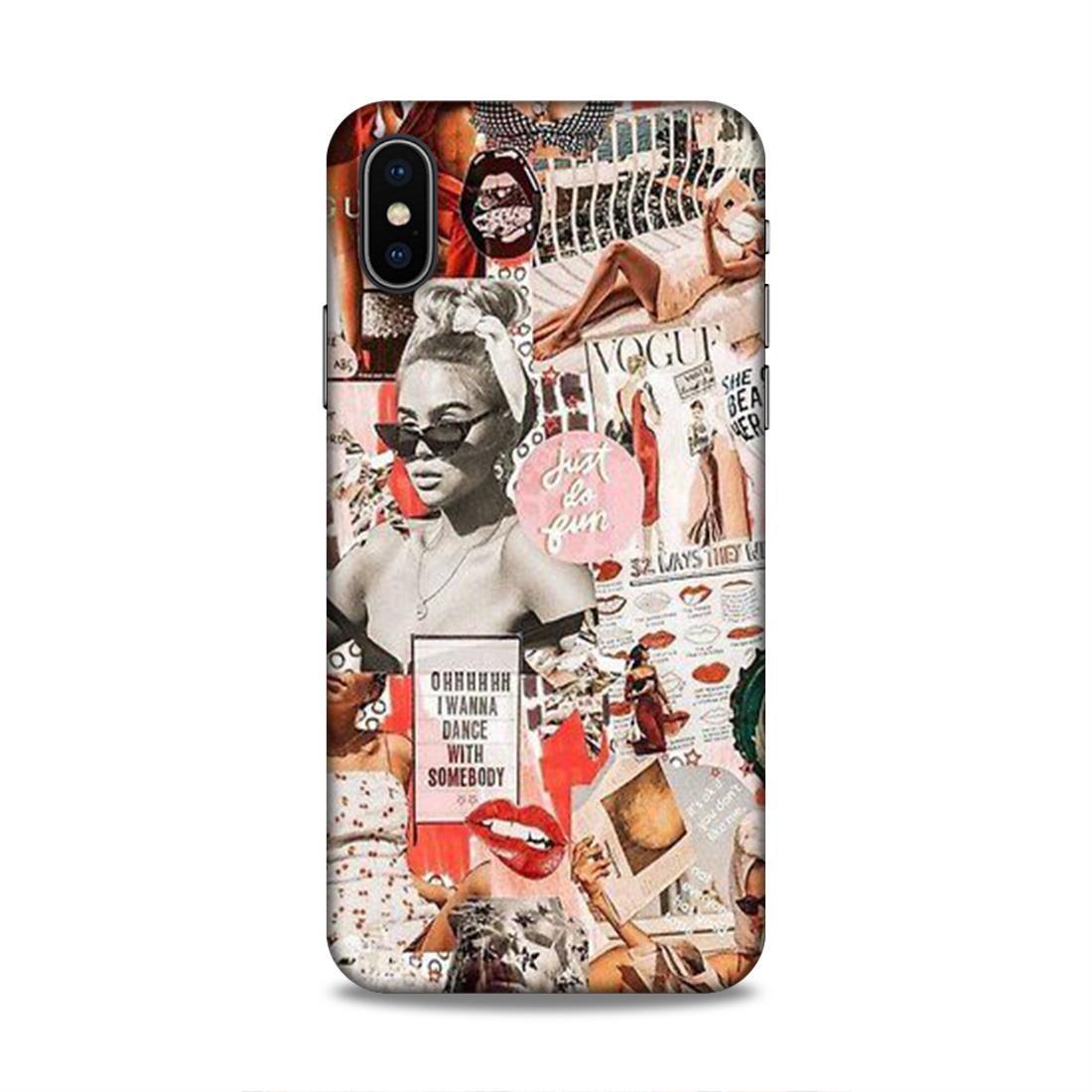 Fashion Magazine iPhone XS Phone Cover