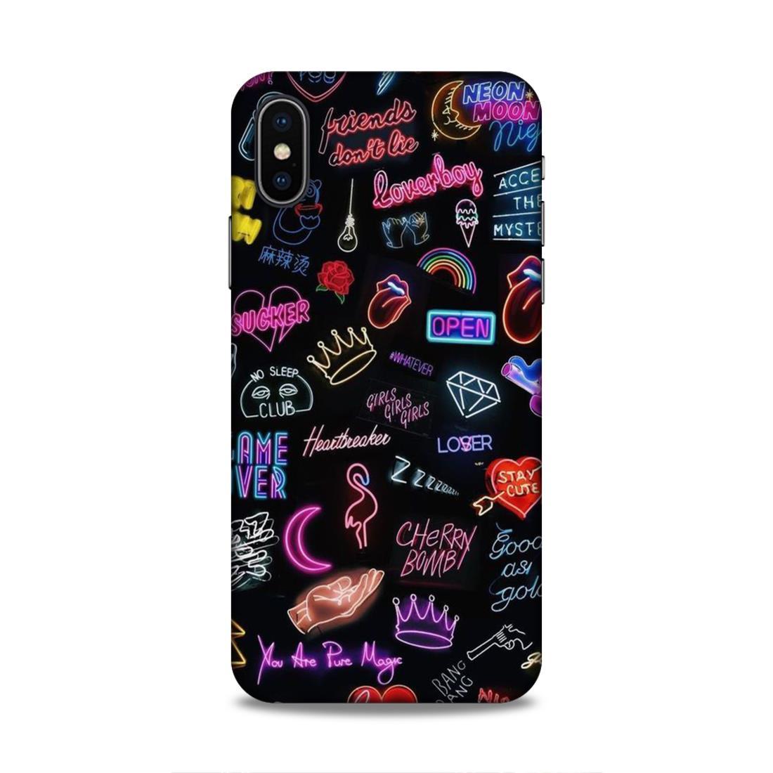 Multi Art Pattern iPhone XS Phone Cover