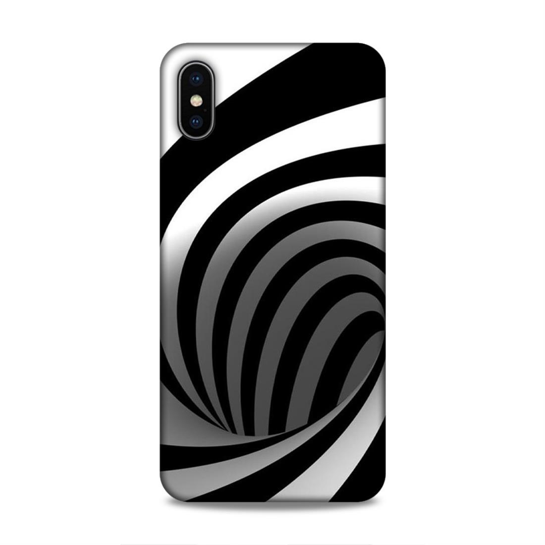Black And White iPhone XS Max Mobile Cover