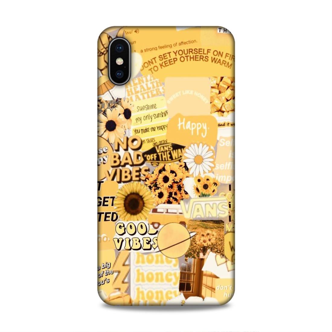 No Bad Vibes iPhone XS Max Phone Cover Case