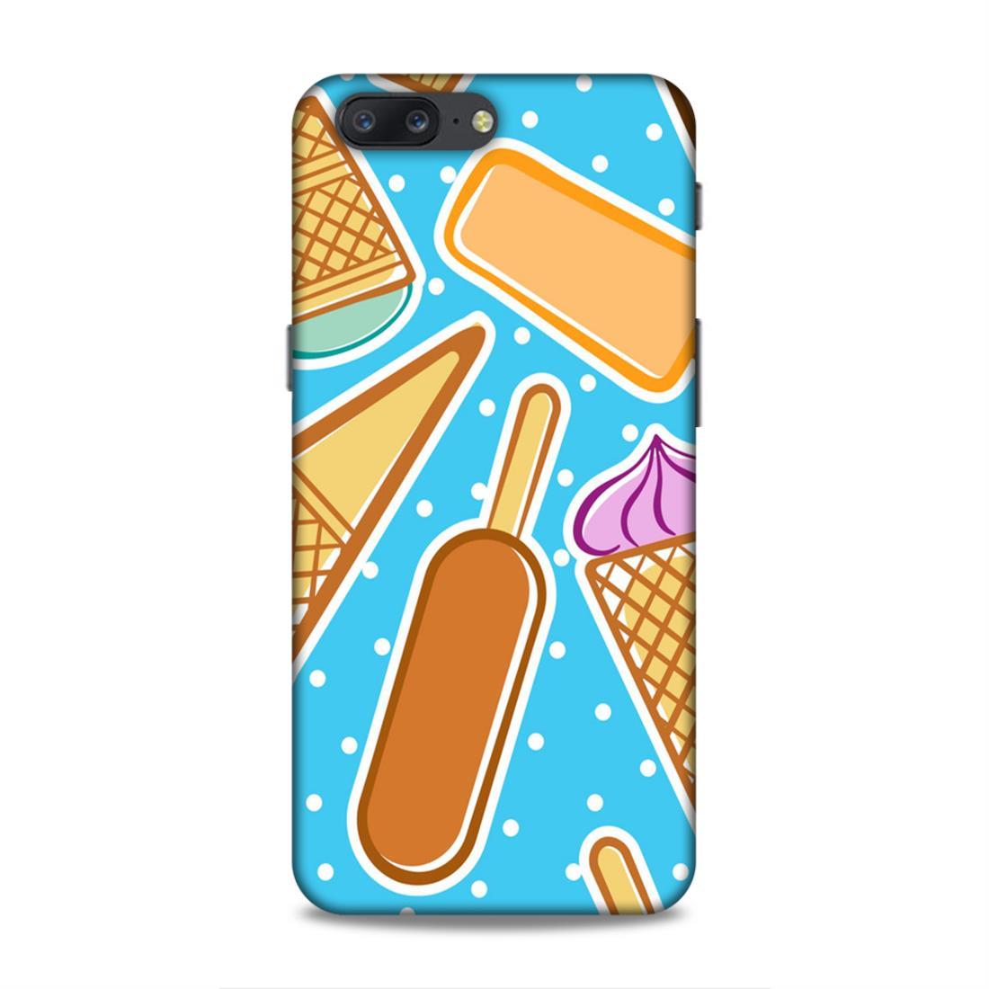 Candy Corn Blue OnePlus 5 Mobile Cover Case
