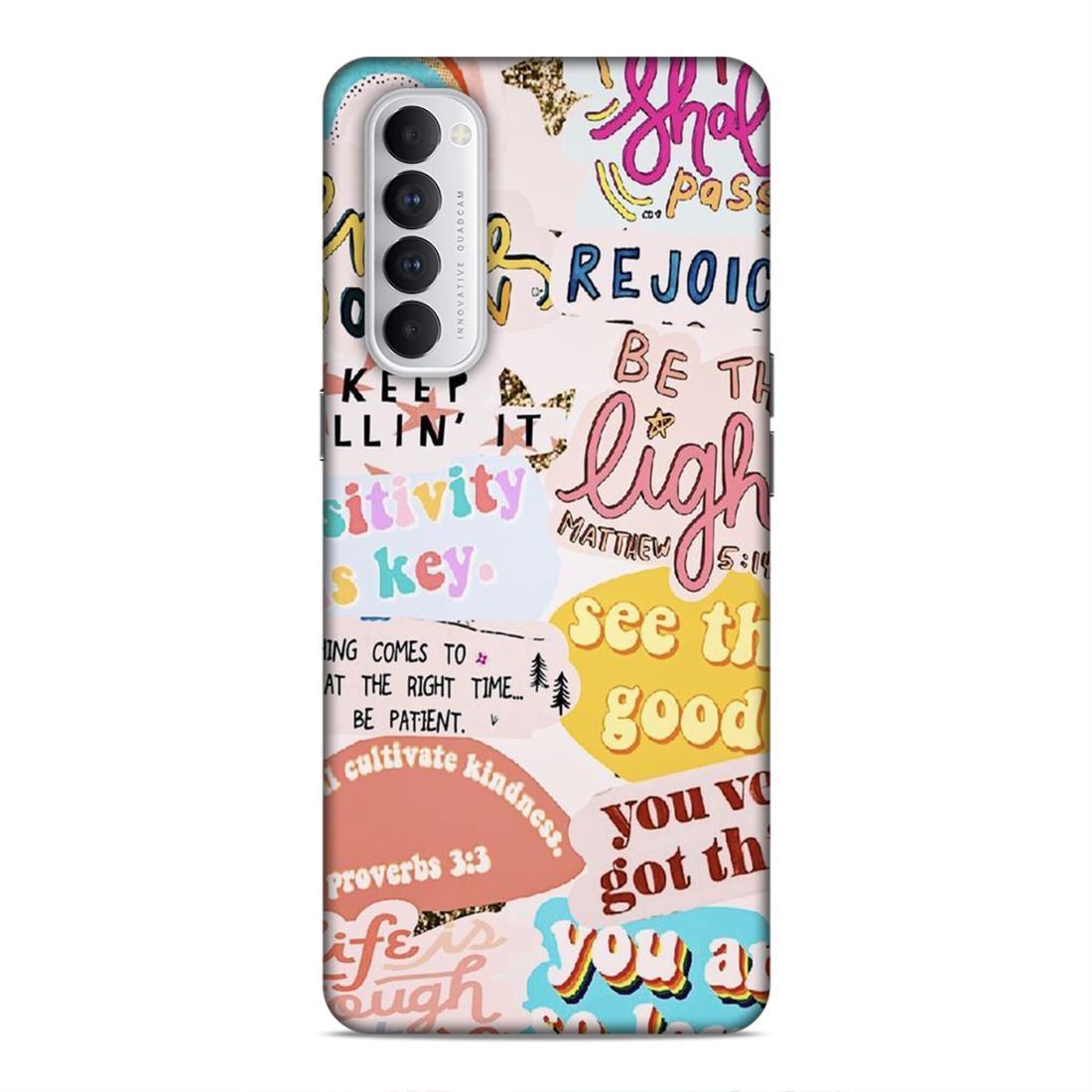 Smile Oftern Art Oppo Reno 4 Pro Mobile Case Cover