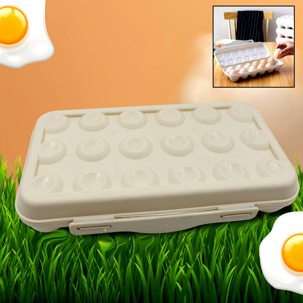 18 grid egg holder storage
