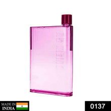 notebook plastic bottle