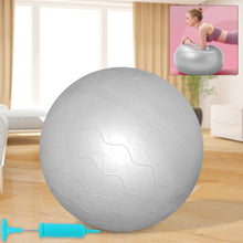 heavy duty gym ball non slip stability ball with foot pump for total body fitness