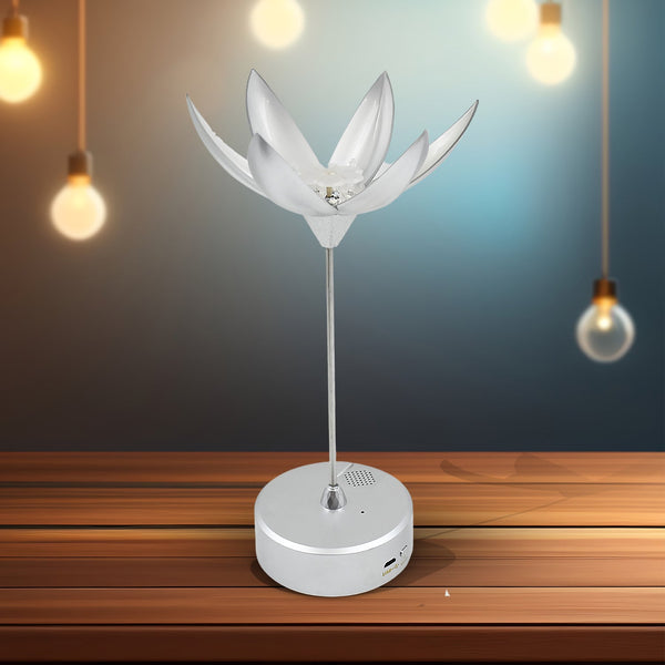 13074 lotus flower lamp with music