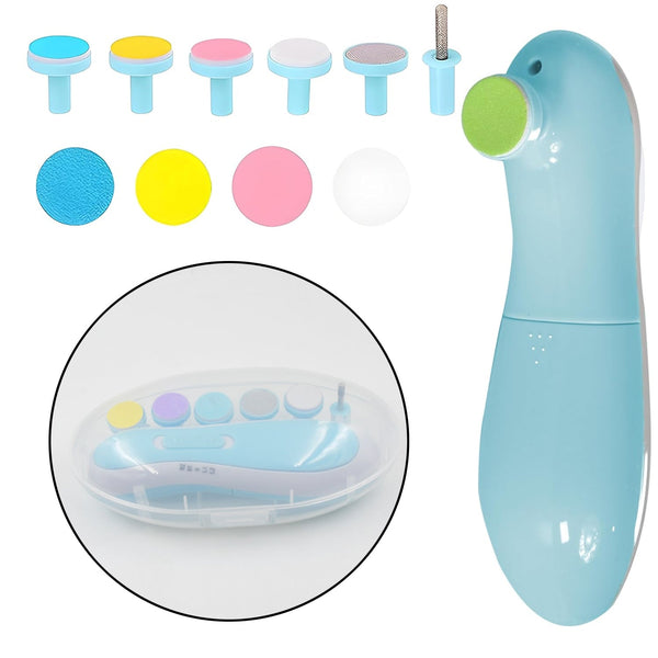 baby nail trimmer 6 grinding heads