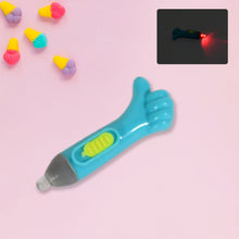 1930 thumb shaped light lightning keychain lightning toy thumb shape led light