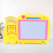 bus shape drawing writing scale board kids