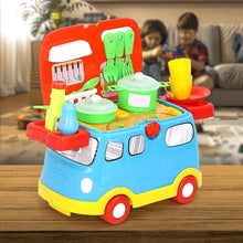 kitchen vehicle set toy for kids 21pcs