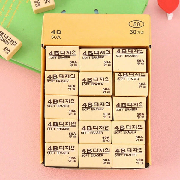 17952 soft eraser 30pc set