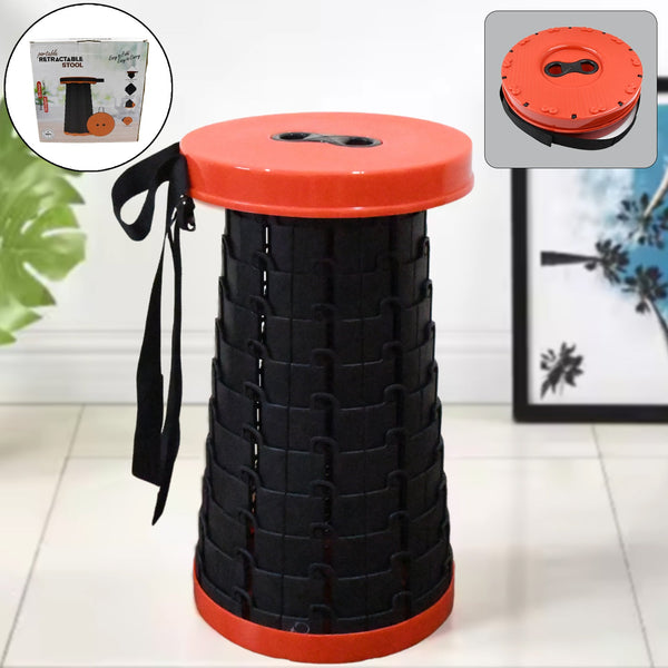 retractable folding stools portable lightweight for indoor and outdoor travel fishing camping garden use