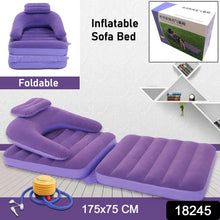 18245 2in1 fold mattress n lounger sofa