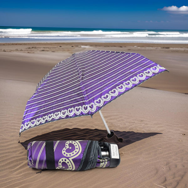 3 fold and 5 floor sun protective solid umbrella