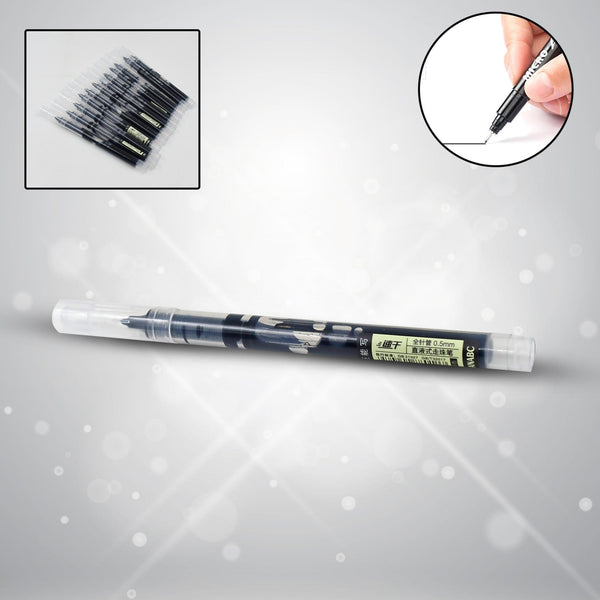 large black roller ball gel pen set