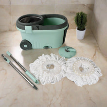 8084 ganesh steel spin bucket mop