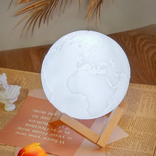 3d moon night lamp with stand