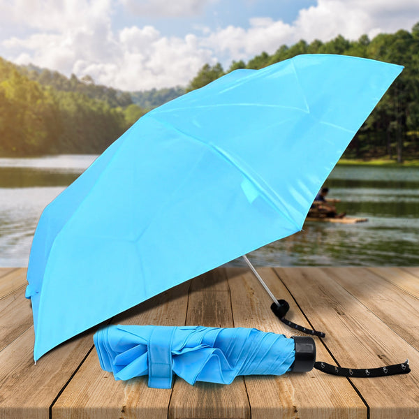 3 fold sun rain protective umbrella