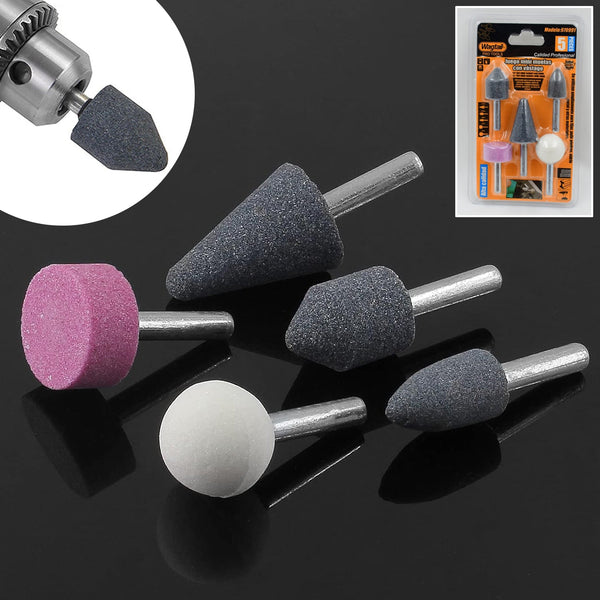 abrasive mounted stone grinding wheel set 5pcs