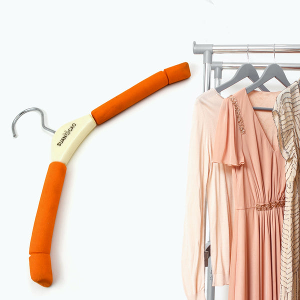 13124 orange sponge cloth hanger 1pc