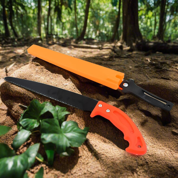 hand pruning saw with cover gardening tool