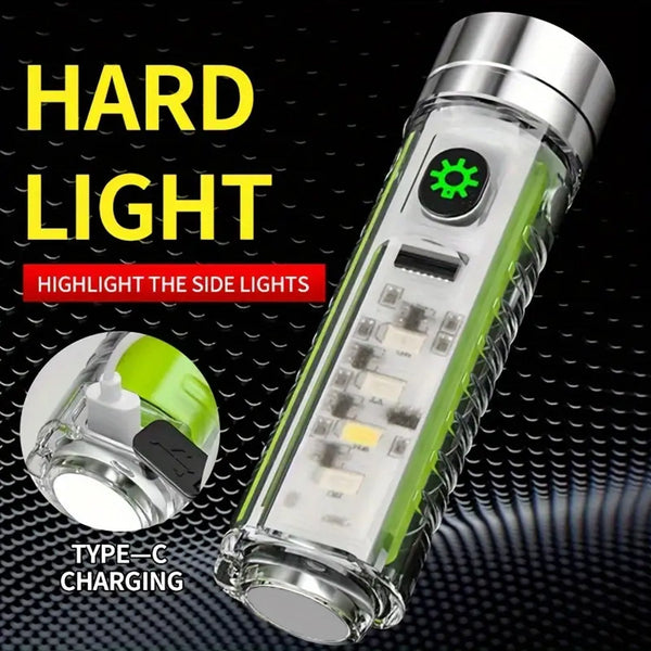 mini cob led flashlight