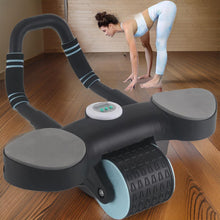 abdominal wheel roller set timer skipping rope