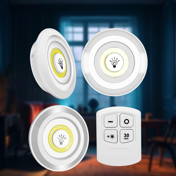 13023 led remote control lights 4pc
