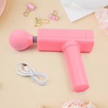 massage gun deep relax powerful muscle massager usb chargeable handheld muscle massager gun portable massage gun for muscle relief recovery 1 pc