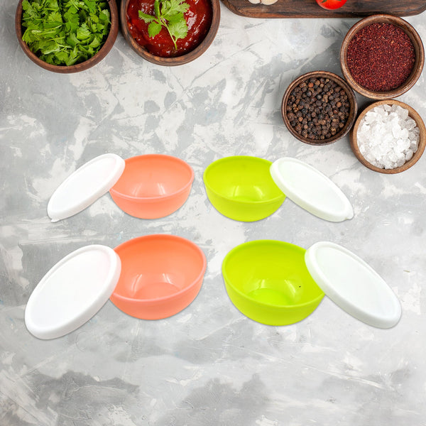 5558 plastic bowl with lid 4pc d62