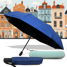 15018 2 fold umbrella with casse