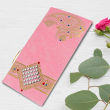 pink wedding gift card for couple
