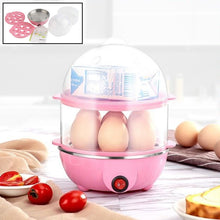 egg boiler poacher cooker electric steamer 2 layer 1