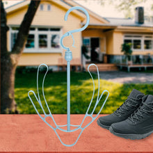 small rotatable shoe drying hanger