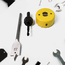 door lock installation hole saw kit