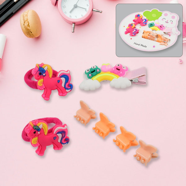 3278 7pc hair clip gift set