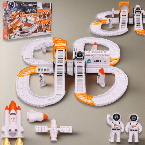 18160 outer space race track set