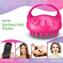 relieve stress scalp head massager comb
